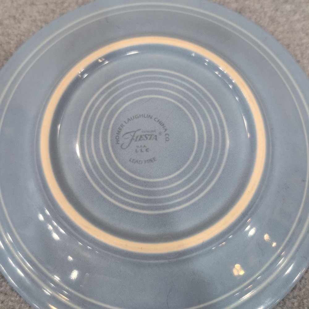 Homer Laughlin Fiesta Periwinkle Blue Bread and Butter Plate Ceramic USA - Picture 2 of 3